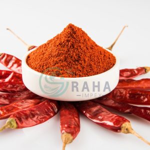 Dry red chilli and powder